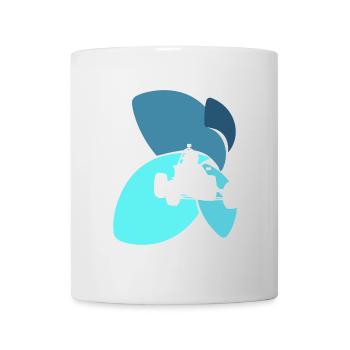 Autocross racer speedster - Mug - white - Front