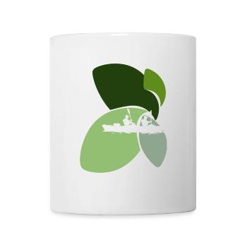 Kajakfahren Rafting - Tasse - Weiß - Vorne