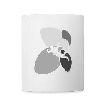 Skydiving Air - Mug - white - Front