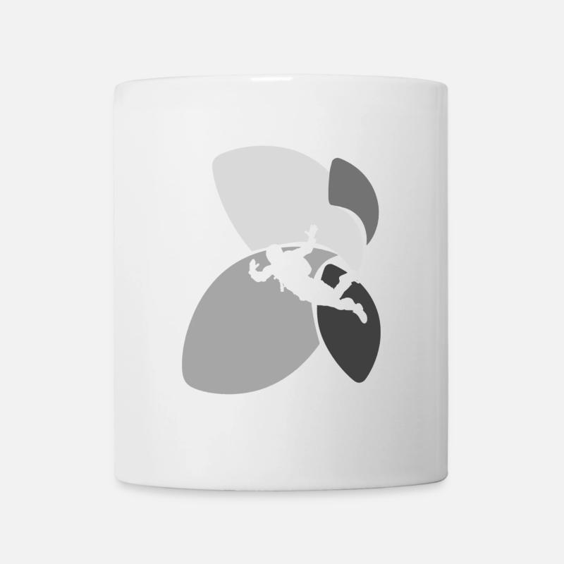 Skydiving Luft - Tasse - Weiß