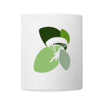 Skydiving Aerial Aviation - Mug - white - Front