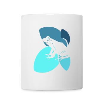 Frosch Froschkönig Quark - Tasse - Weiß - Vorne