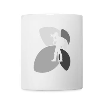 Photographe reflex - Mug blanc - blanc - Devant