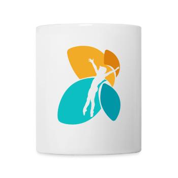 Gymnastics Coach Turner Handstand - Mug - white - Front