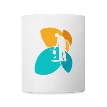 Gartenarbeit Gärtner - Tasse - Weiß - Vorne