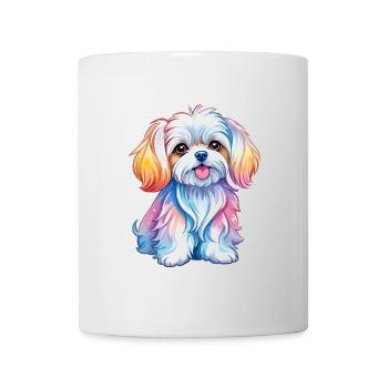 Malteser Watercolors - Mug - white - Front