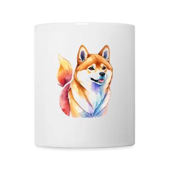 Shiba Inu Watercolors - Mug - white - Front