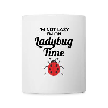 Marienkäfer Insektensammler Entomologie Entomologe - Tasse - Weiß - Vorne