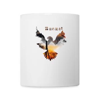 Adler Wildnis - Tasse - Weiß - Vorne