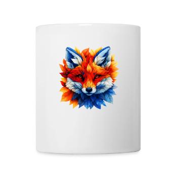 Renard, furtif et élégant - Mug blanc - blanc - Devant