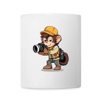Photographer Chimpe - Mug - white - Front