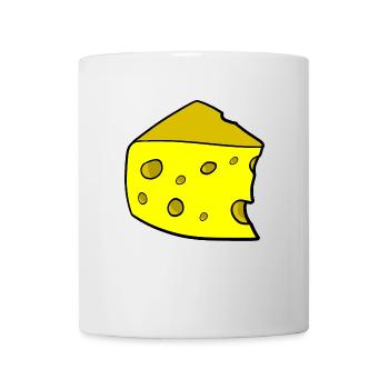 Cheese Costume - Mug - white - Front