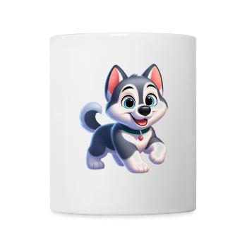 husky 2 - Mug blanc - blanc - Devant