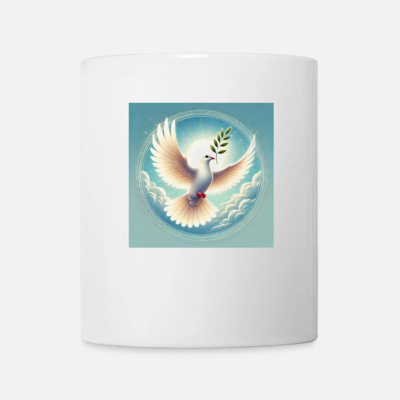 Peace - Tasse - Weiß