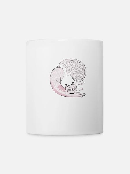Faule und stolze Katzen - Tasse - Weiß