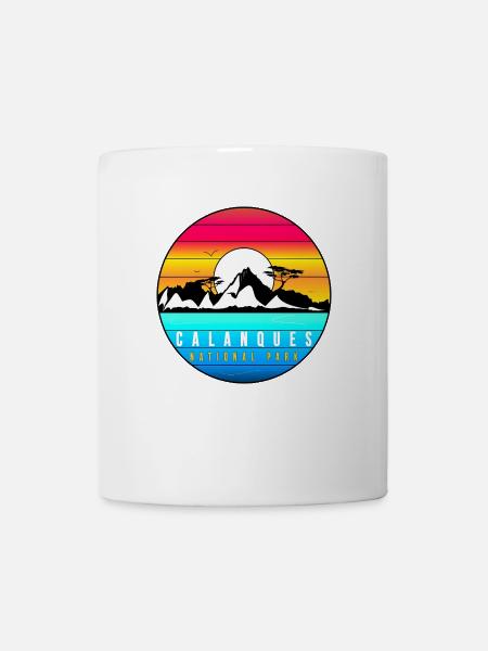 Nature Calanques Marseille Cassis parc national - Mug blanc - blanc