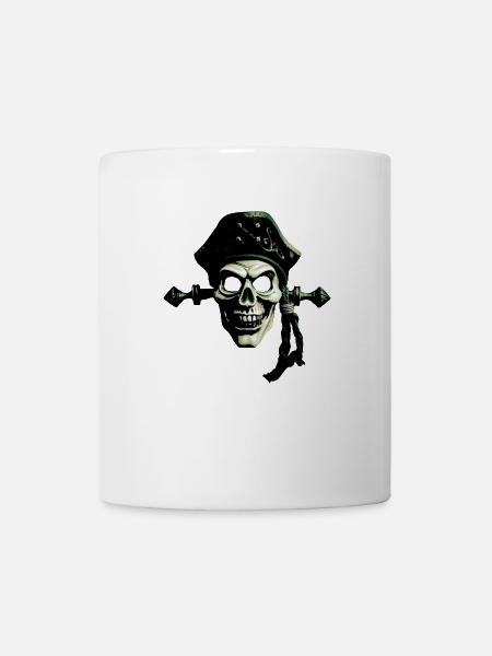 Pirat Ghost - Tasse - Weiß