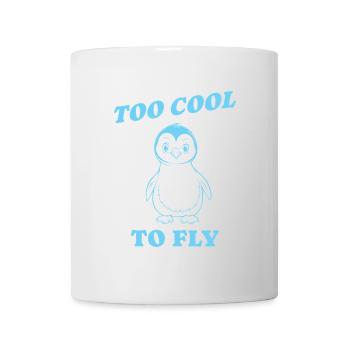 Cadeau trop cool pour voler - Mug blanc - blanc - Devant