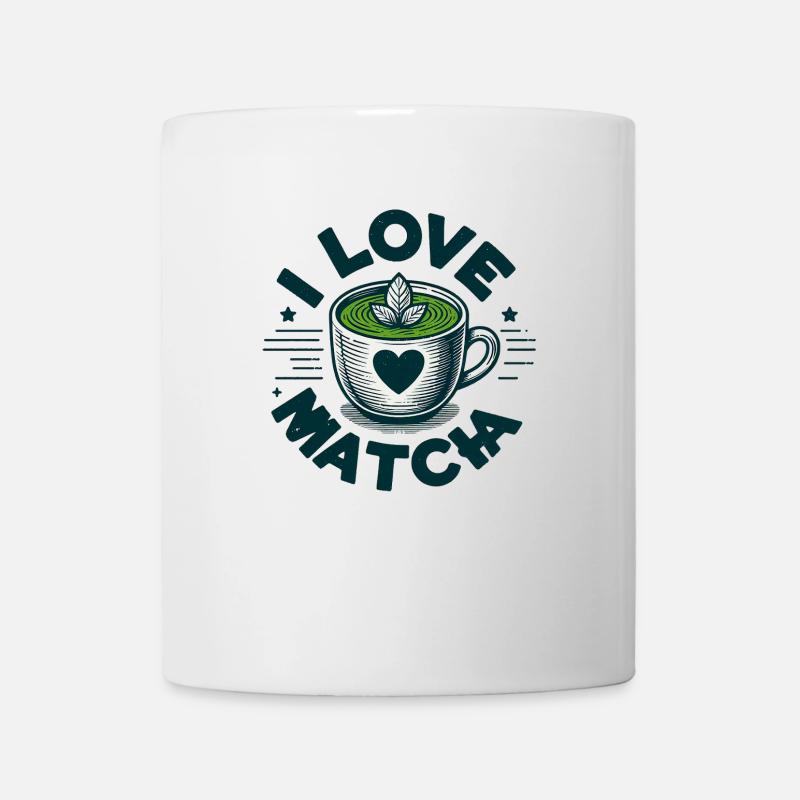 I love matcha - Mug - white
