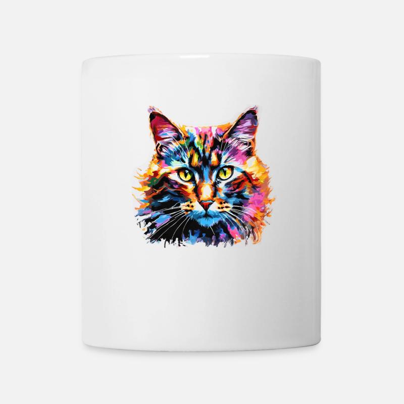 Colorcat - Mug - white