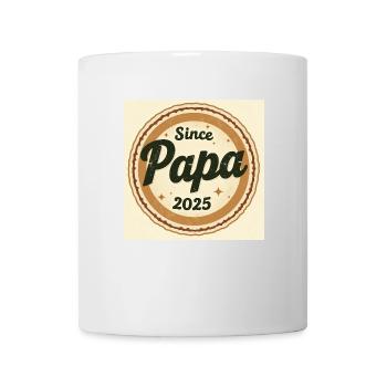 Flux Dev A worn retroinspired logo badge featur 1 - Tasse - Weiß - Vorne