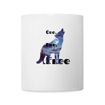 One, two, free 3 - Mug - white - Front