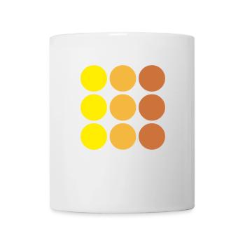 dots - Punkte - Tasse - Weiß - Vorne