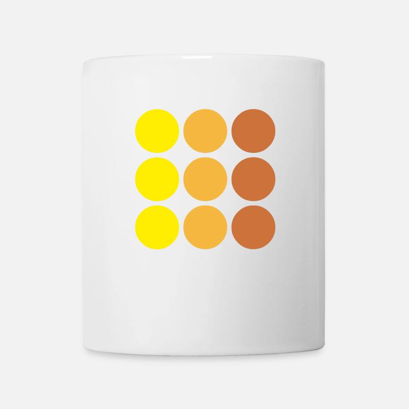 dots - Punkte - Tasse - Weiß