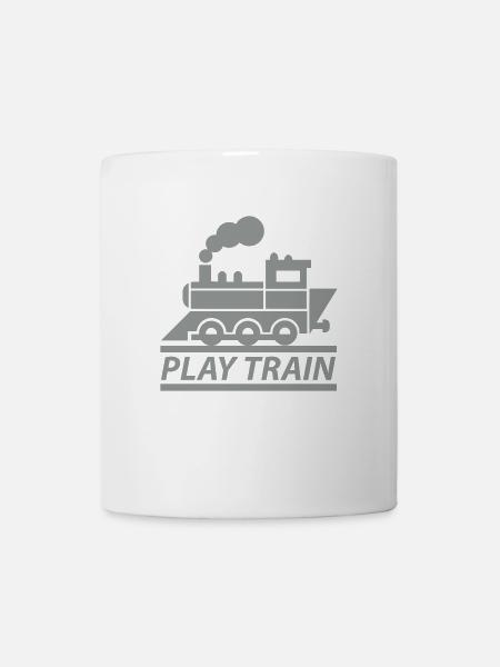 PLAY TRAIN - Tasse - Weiß