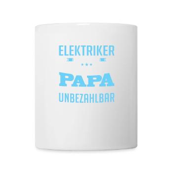 ELEKTRIKER - Papa - Tasse - Weiß - Vorne