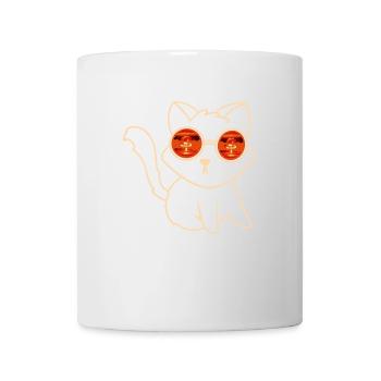 cat explosion - Katzen Explosion - Tasse - Weiß - Vorne