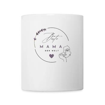 Beste Mama der Welt Geschenk - Tasse - Weiß - Vorne