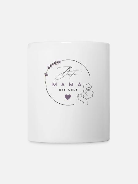 Beste Mama der Welt Geschenk - Tasse - Weiß