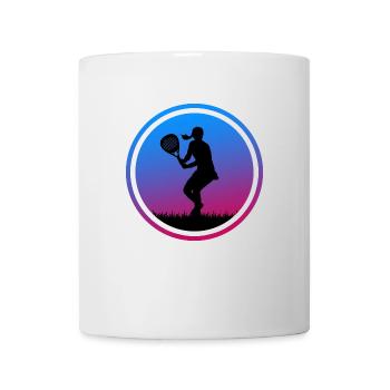 Padel PADELTENNIS Padelspielerin Padelgirl - Tasse - Weiß - Vorne