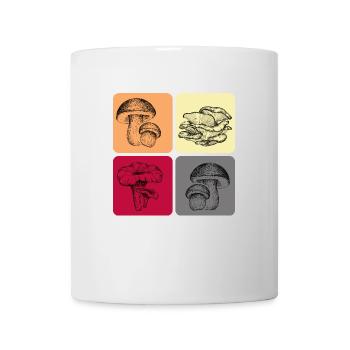 Mushrooms Mushroom connoisseurs Mushroom season Mushroom pickers - Mug - white - Front