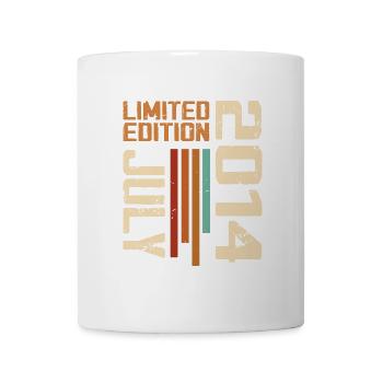 Juillet 2014 Cadeau D’anniversaire 2014 July 2014 - Mug blanc - blanc - Devant