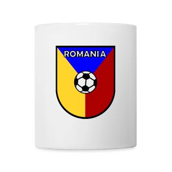 Fußballer aus Rumänien - Tasse - Weiß - Vorne