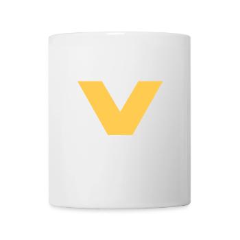 ctrl v - Mug blanc - blanc - Devant