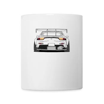 rx7 rear outlines - Mug - white - Front