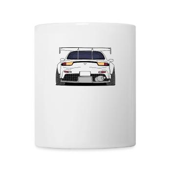 rx7rear white - Mug - white - Front