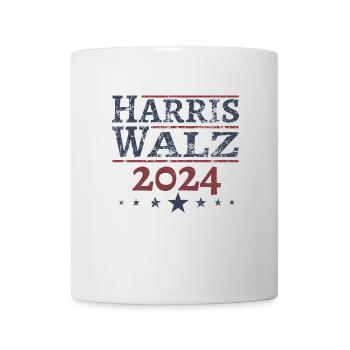 Harris Walz 2024 - Tasse - Weiß - Vorne