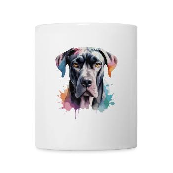 Deutsche Dogge Deutsche Dogge Hund Cool Groß - Tasse - Weiß - Vorne