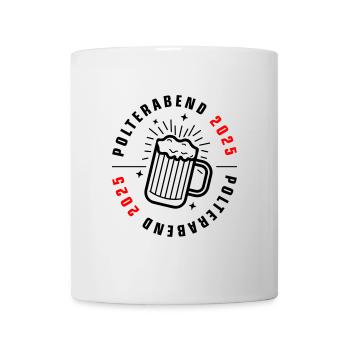 Polterabend 2025 - Tasse - Weiß - Vorne