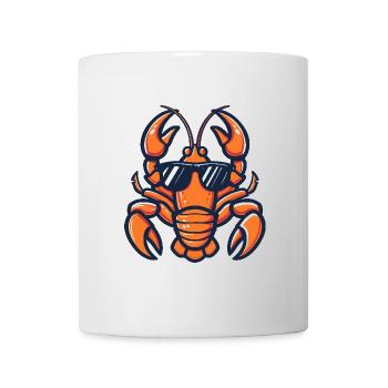 Hummer Krebs Cool Comic - Tasse - Weiß - Vorne