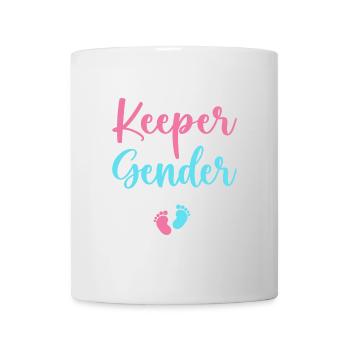 Gender Reveal Party - Hüter der Gender-Tante - Tasse - Weiß - Vorne
