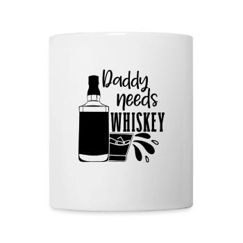 Papa a besoin d’un verre Drôle de phrase - Mug blanc - blanc - Devant