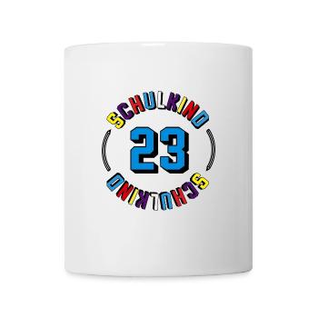 Schulkind 2023 - Tasse - Weiß - Vorne
