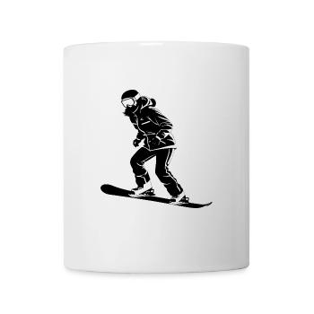 Snowboard Girl - Hobby / Sport Sticker - Mug - white - Front