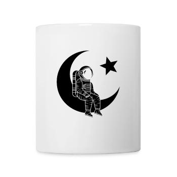 Man of the Moon - Turkish Astronaut Design - Mug - white - Front