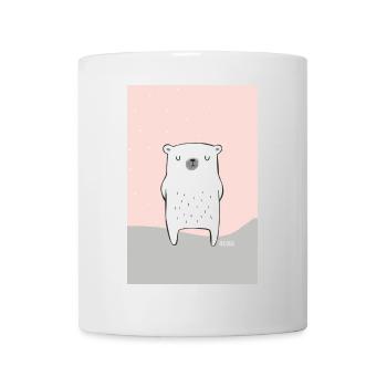 Eisbären Untersetzer - Tasse - Weiß - Vorne